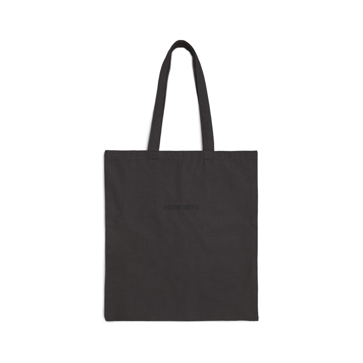 Canvas Tote Bag — Minimalist "Kitchen Creeper" Grocery & Market Tote