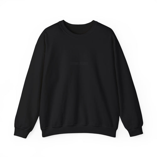 Kitchen Creeper Crewneck Sweatshirt — Minimal White Cozy Pullover