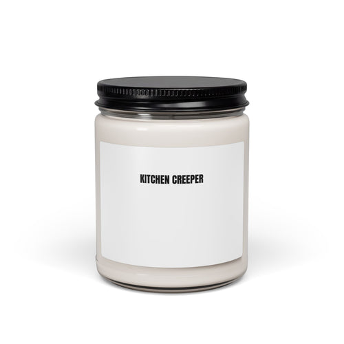 Kitchen Creeper Scented Soy Candle — 9oz Funny Home Decor Gift