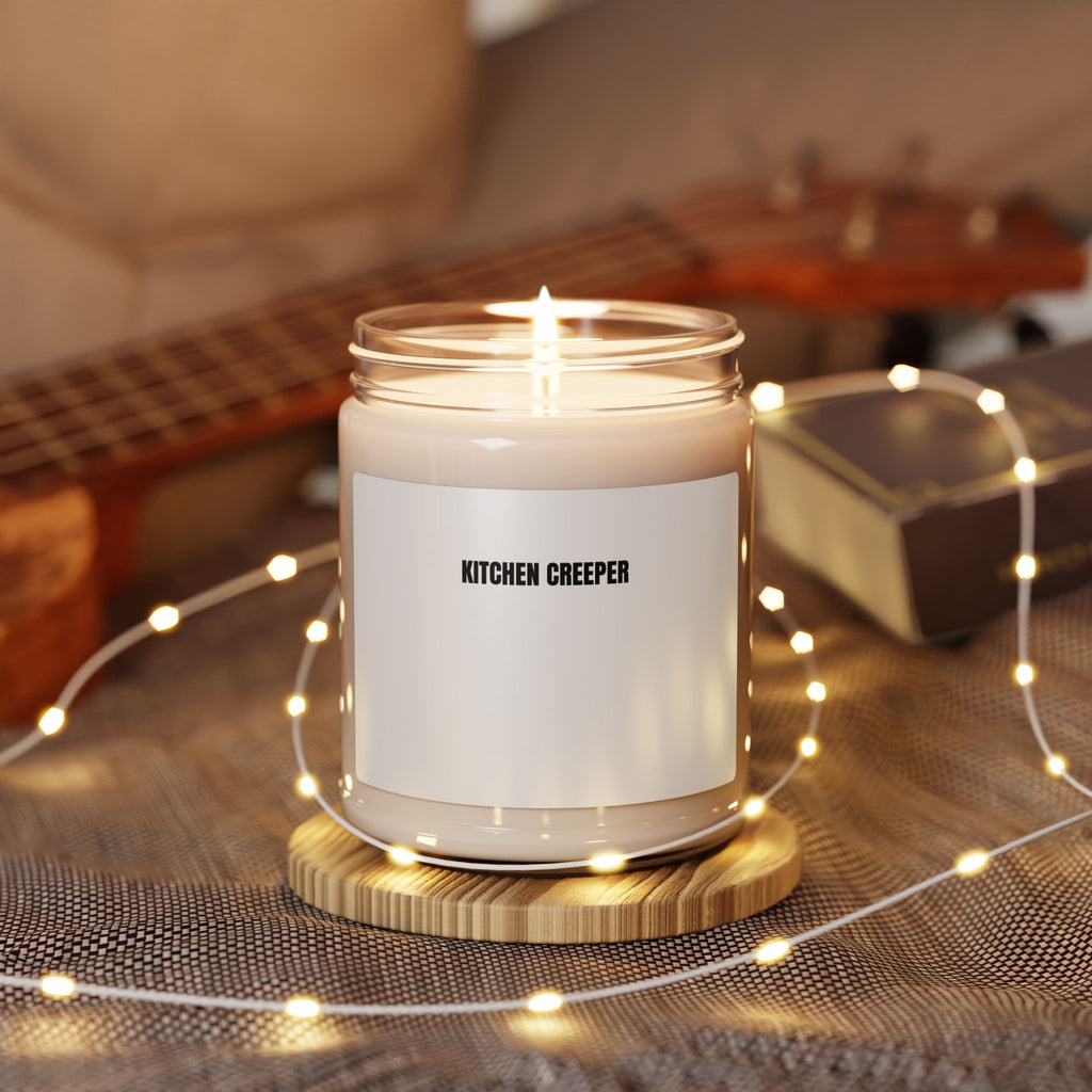 Kitchen Creeper Scented Soy Candle — 9oz Funny Home Decor Gift