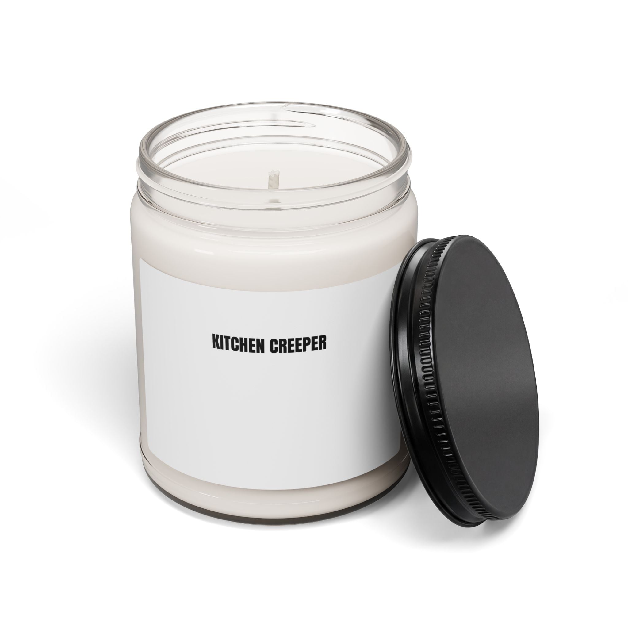 Kitchen Creeper Scented Soy Candle — 9oz Funny Home Decor Gift